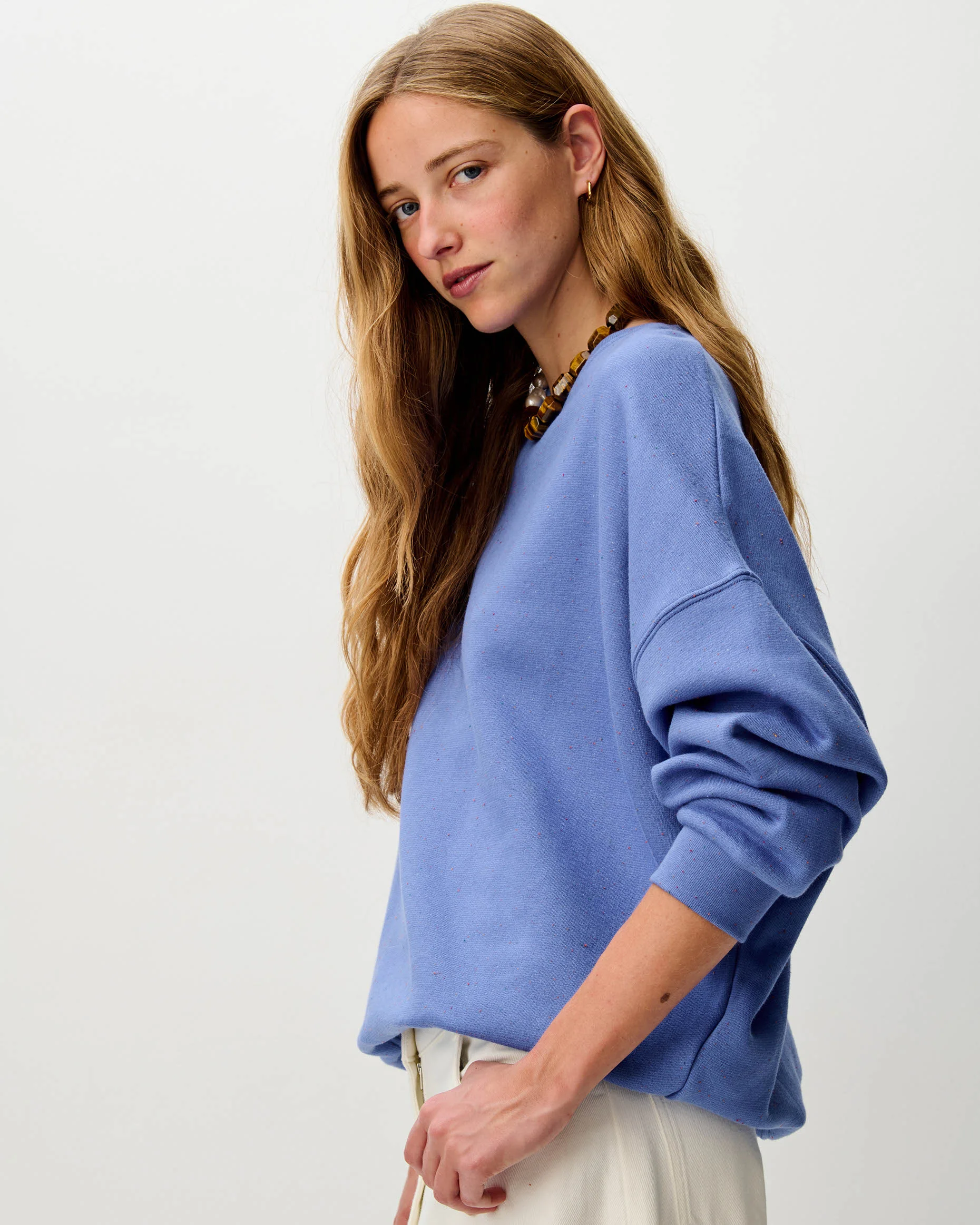 Sessun Chebbi Oversized Sweater Italian Blue