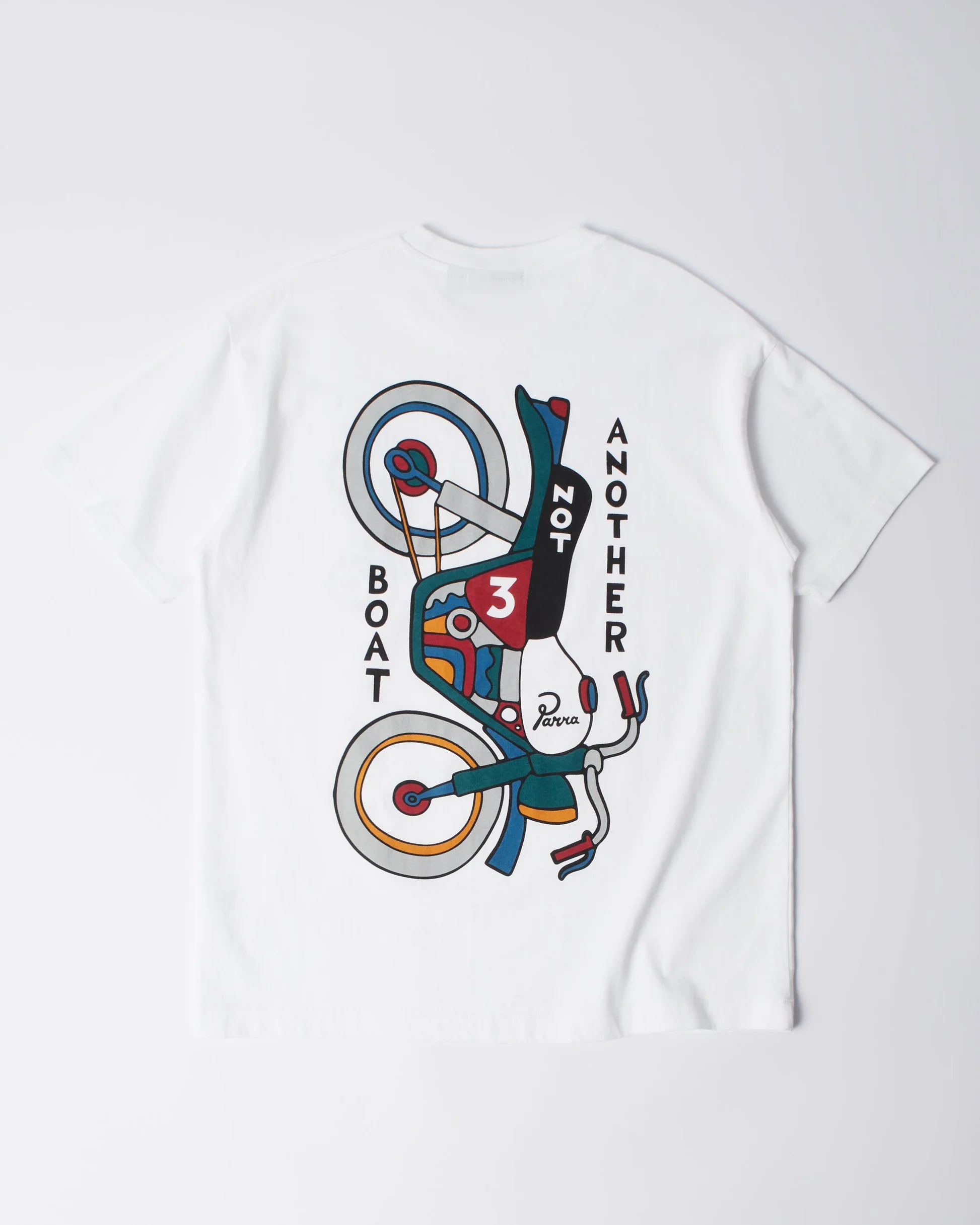 By Parra Not Another Boat T-shirt White