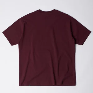 By Parra Tripped Up T-shirt Dark Red