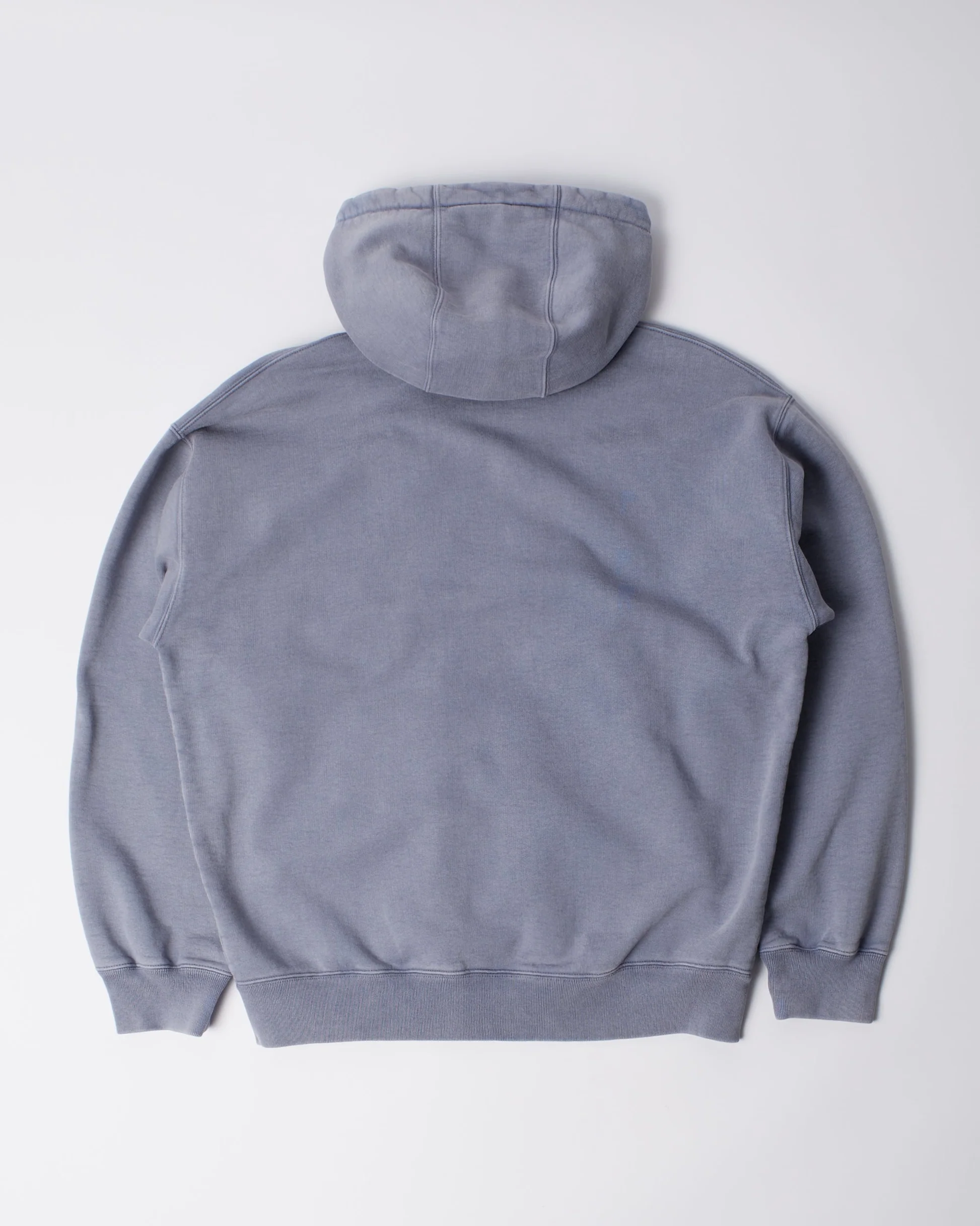 By Parra A Cross Bear Zip Hooded Sweat Blue