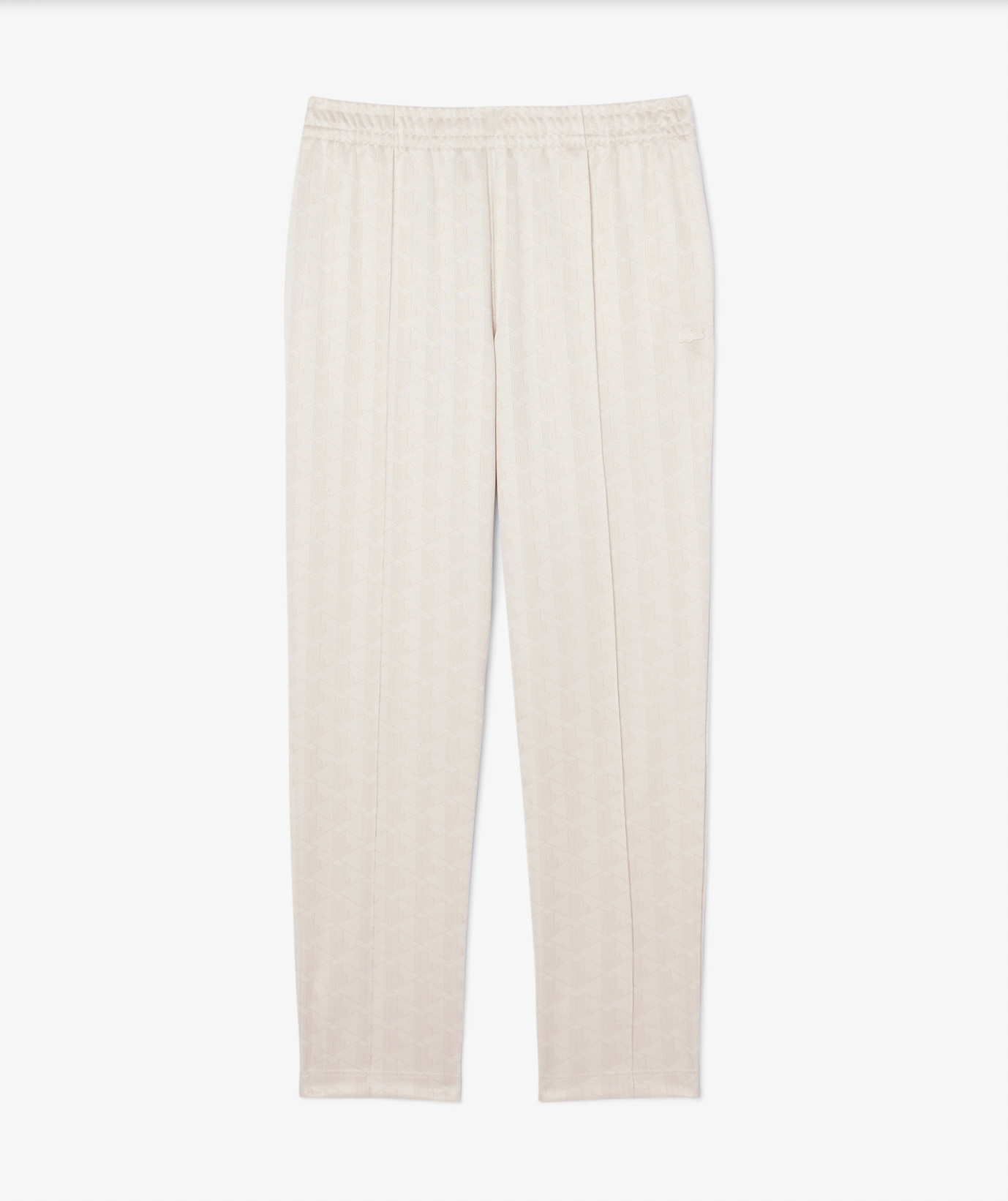 Lacoste Track Pant Monogramme Farine