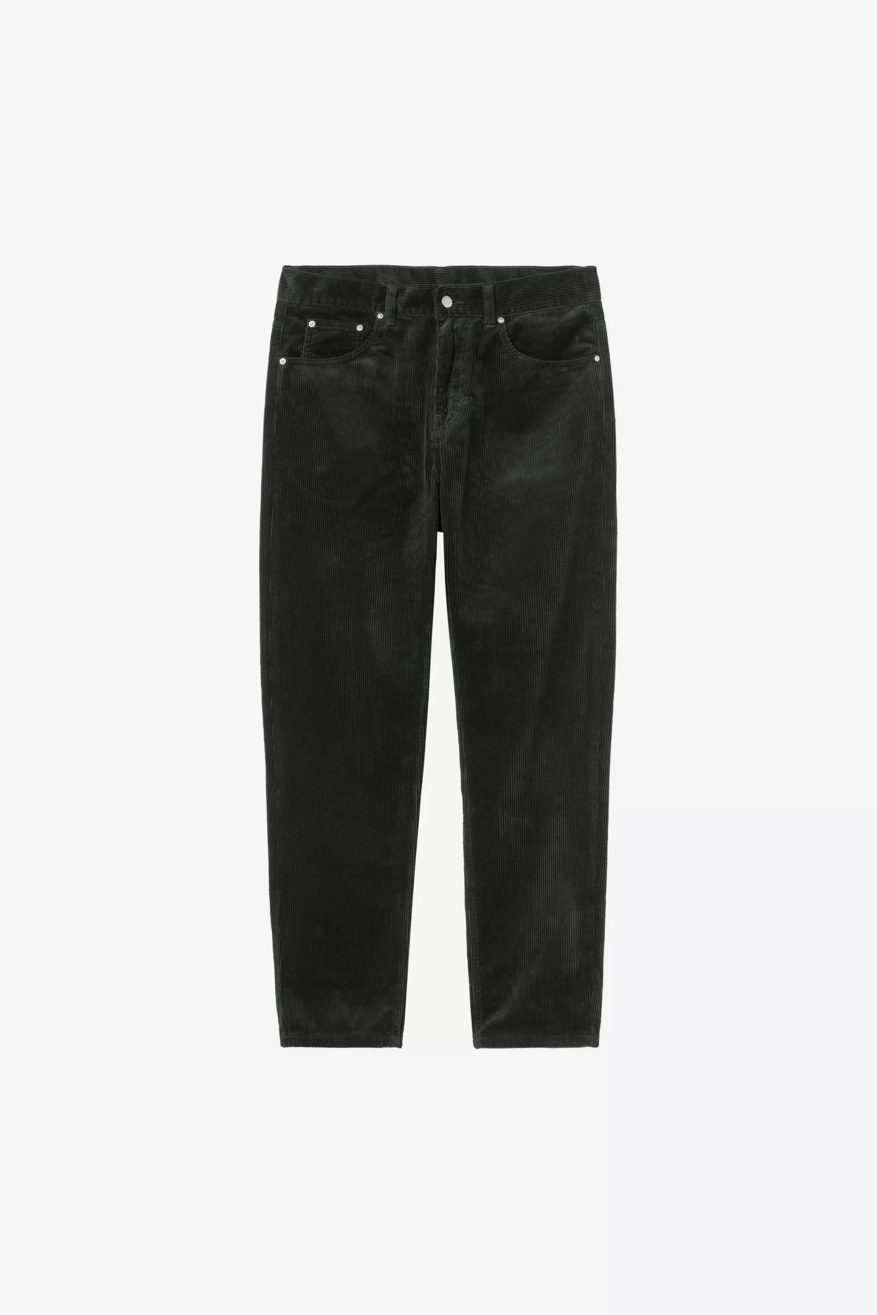 Carhartt Wip Aaron Pant Black Tobacco Black Used Wash