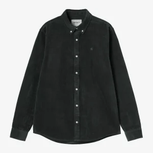 Carhartt Wip Madison Corduroy Shirt Raven