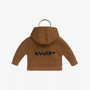 Carhartt Wip Mini Active Jacket Keychain Hamilton Brown