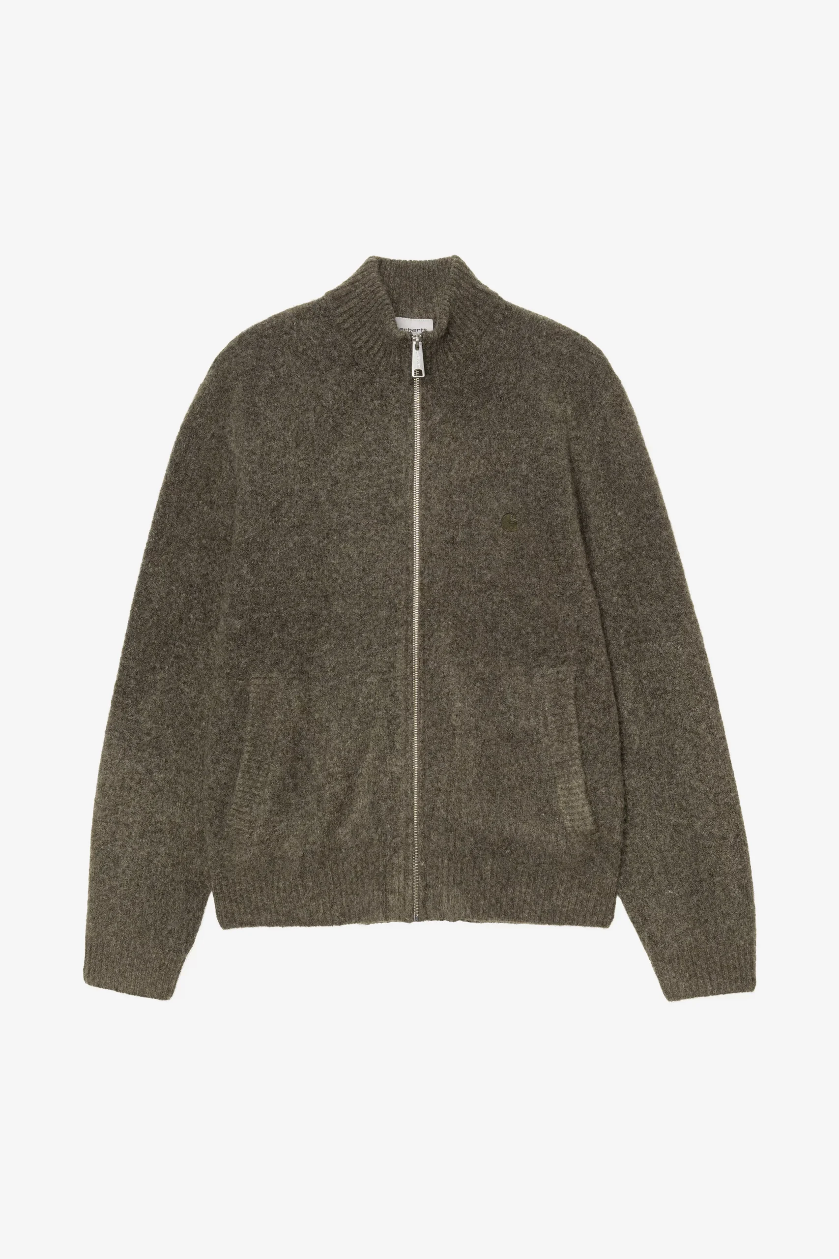 Carhartt Wip Curtis Sweater Jacket Tangled Shungite