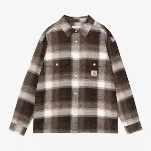Carhartt Wip Esterson Shirt L/S Esterson Check Tobacco
