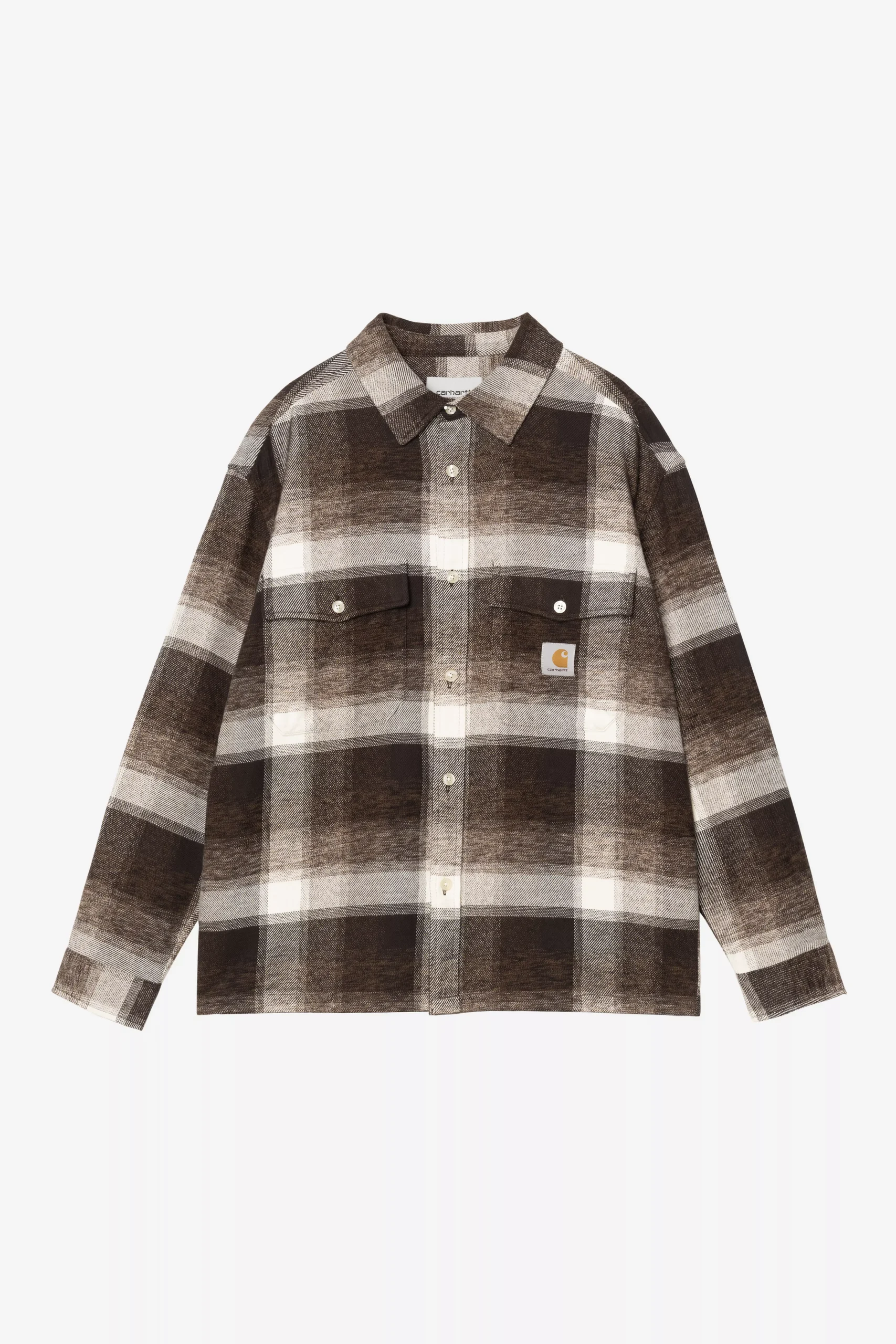 Carhartt Wip Esterson Shirt L/S Esterson Check Tobacco