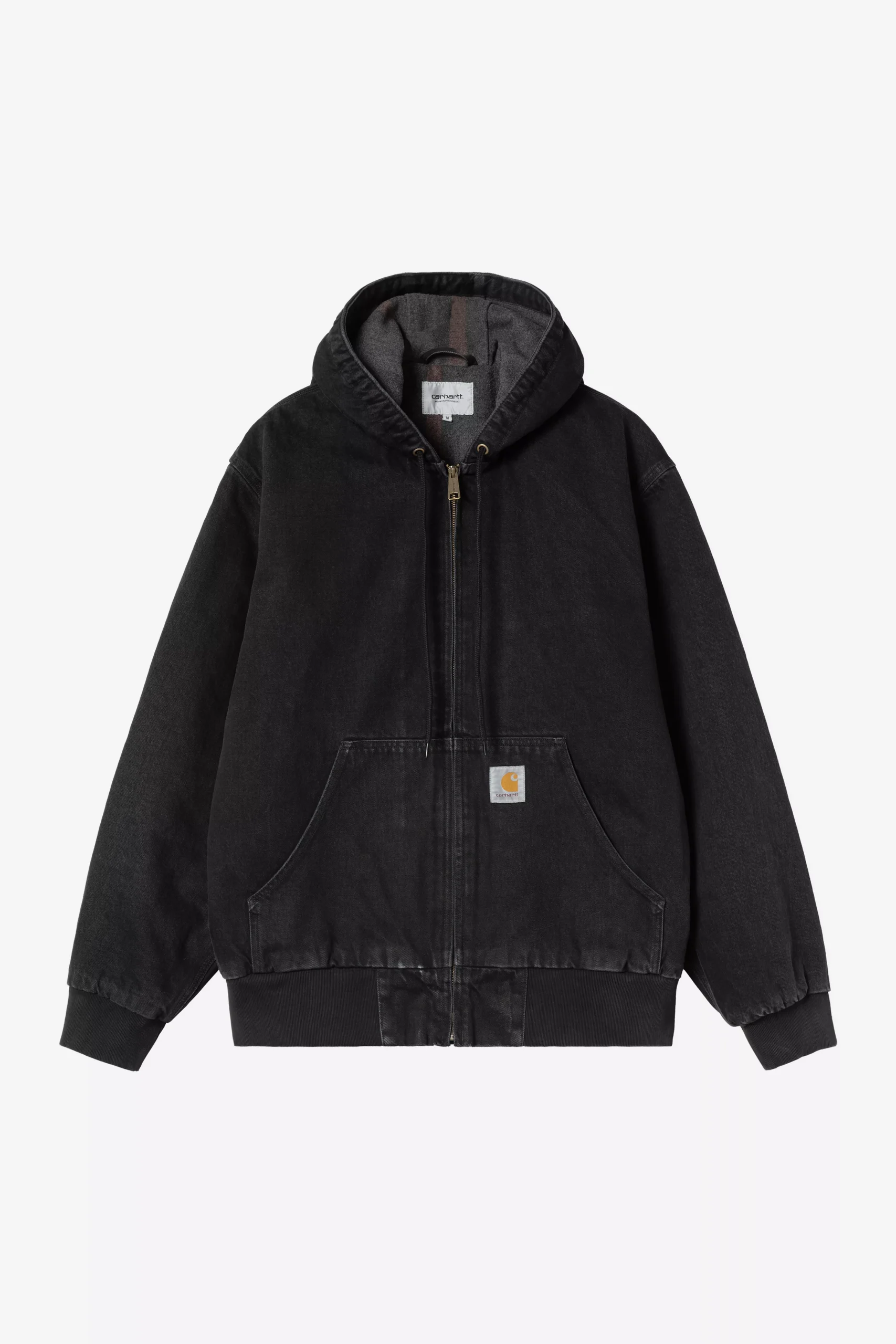 Carhartt Wip OG Active Jacket Black Stone Washed