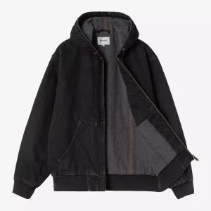 Carhartt Wip OG Active Jacket Black Stone Washed