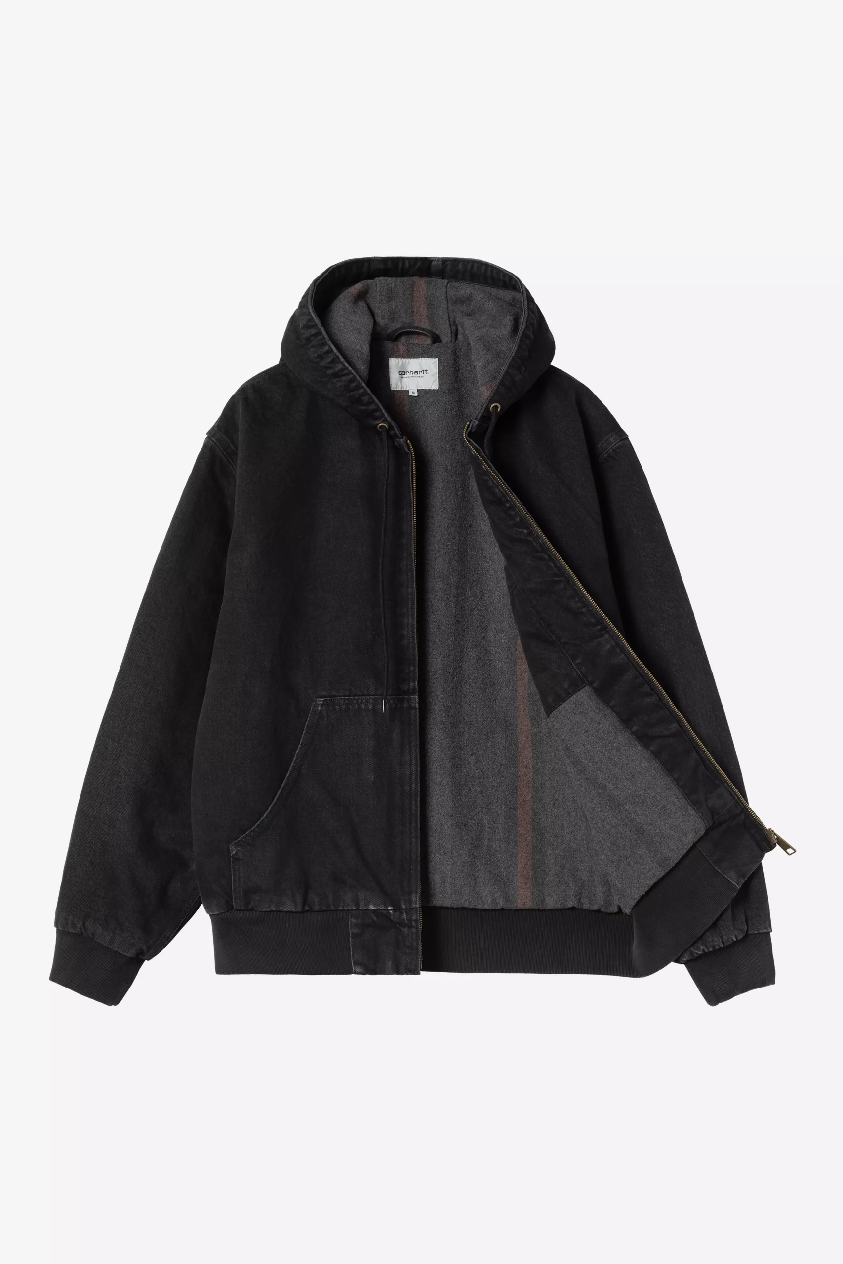 Carhartt Wip OG Active Jacket Black Stone Washed
