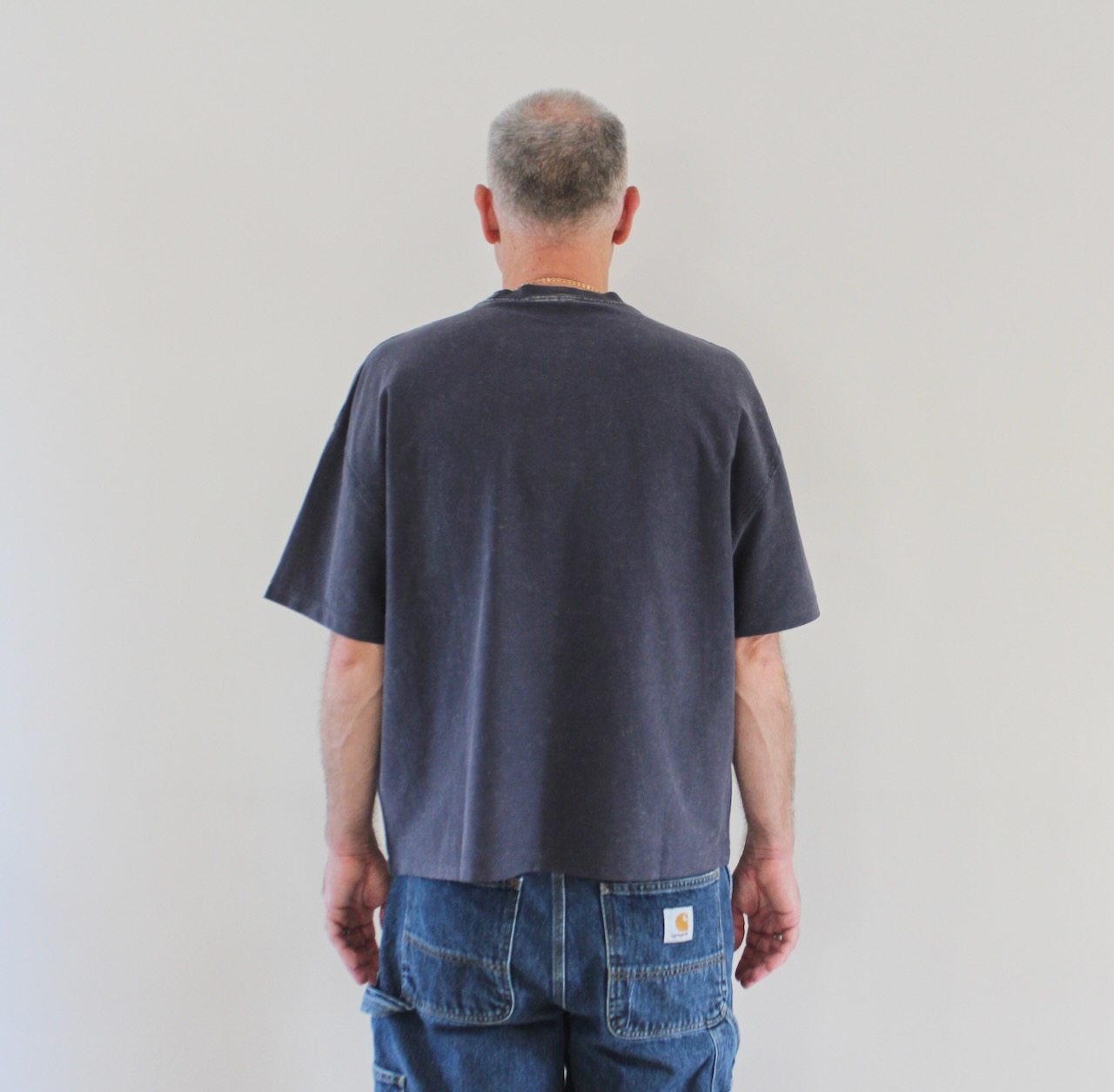 Carhartt Wip Lambert T-shirt Dark Navy Moon Wash