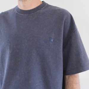 Carhartt Wip Lambert T-shirt Dark Navy Moon Wash