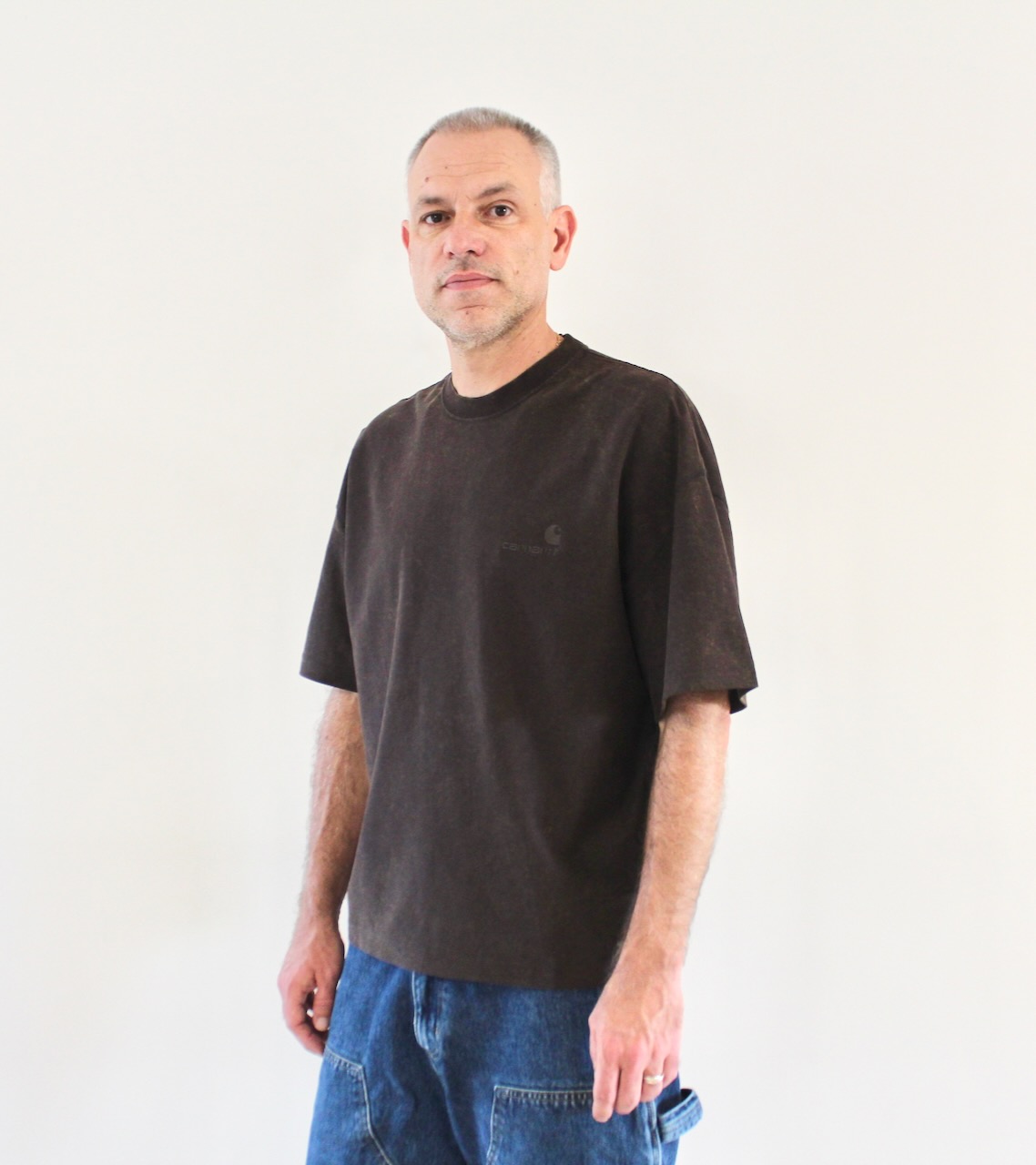 Carhartt Wip Lambert T-shirt Tobacco Moon Wash