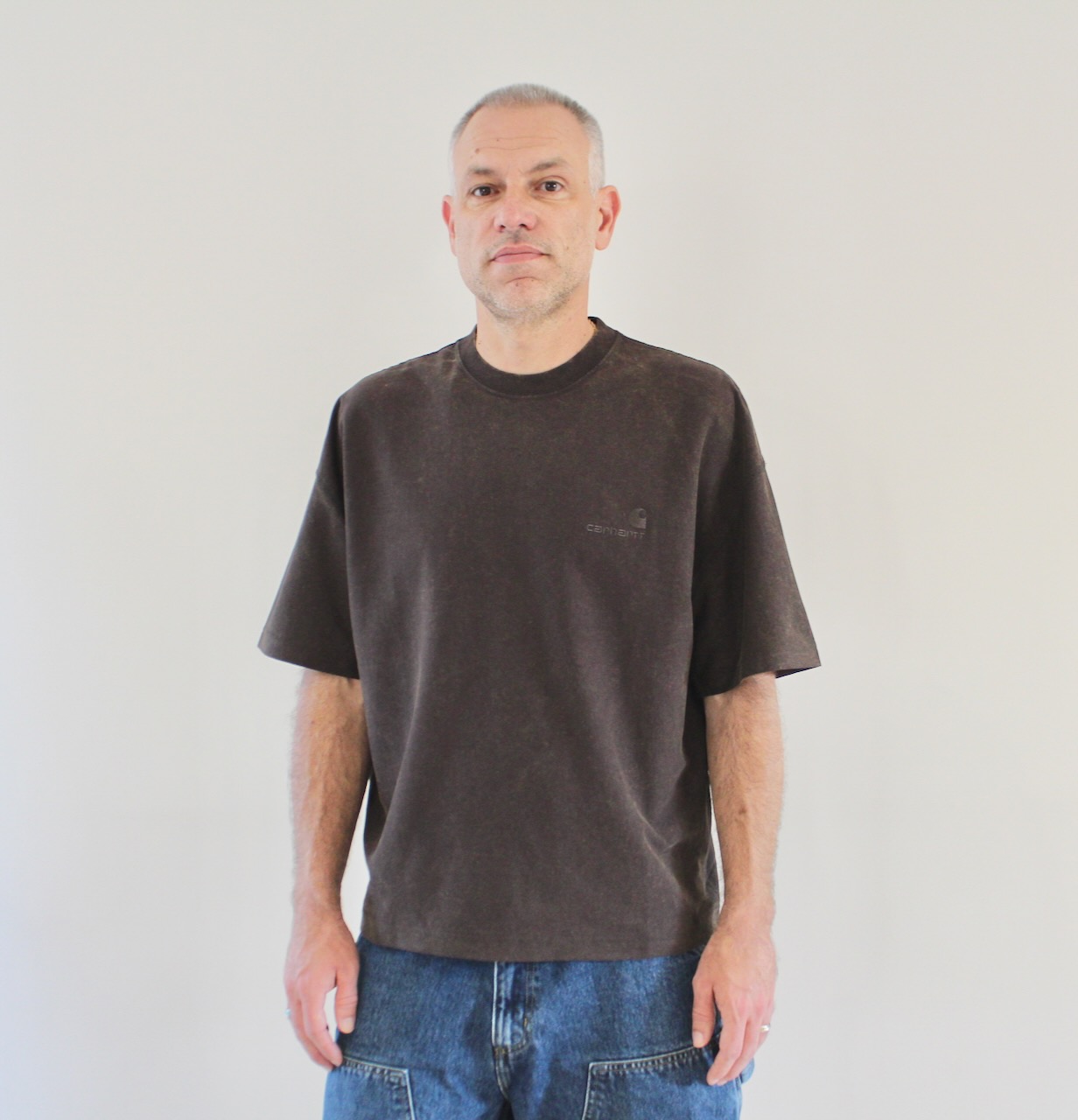 Carhartt Wip Lambert T-shirt Tobacco Moon Wash