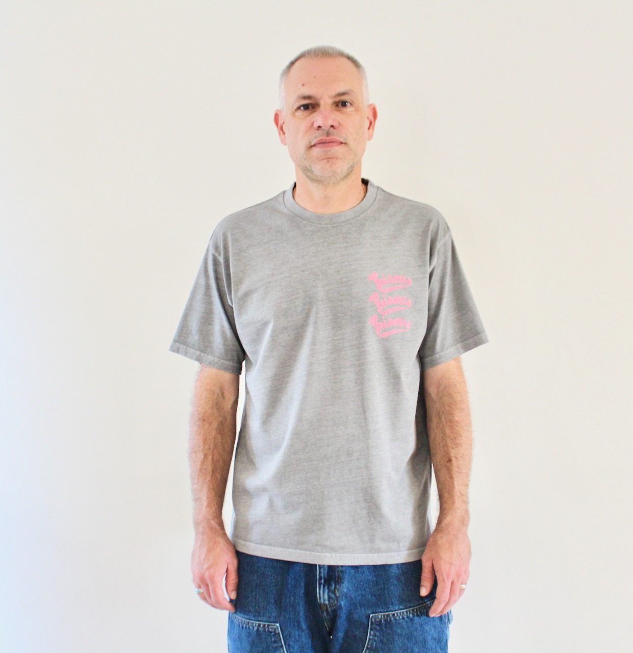 Bisous T-shirt Gianni Grey