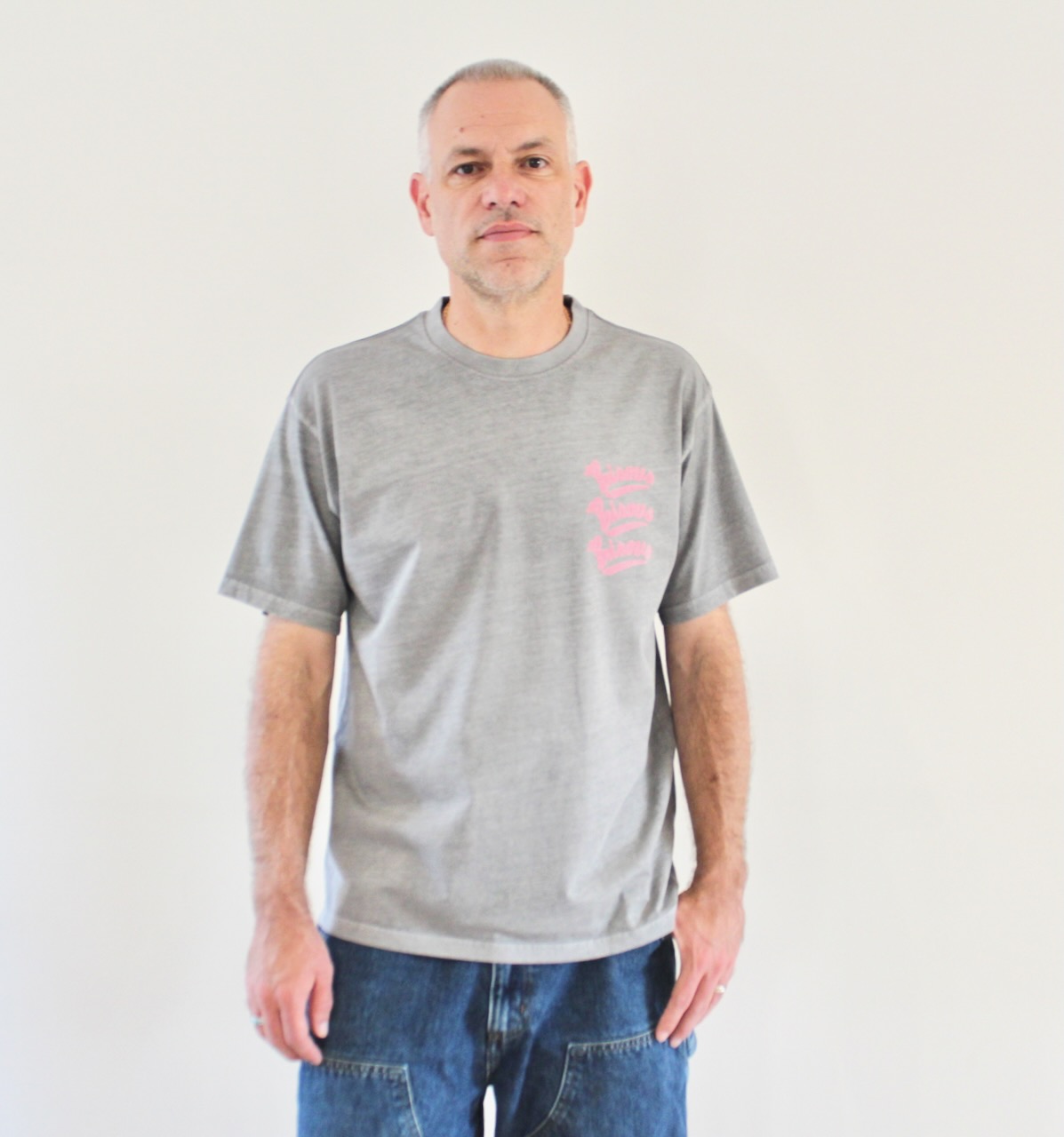 Bisous T-shirt Gianni Grey