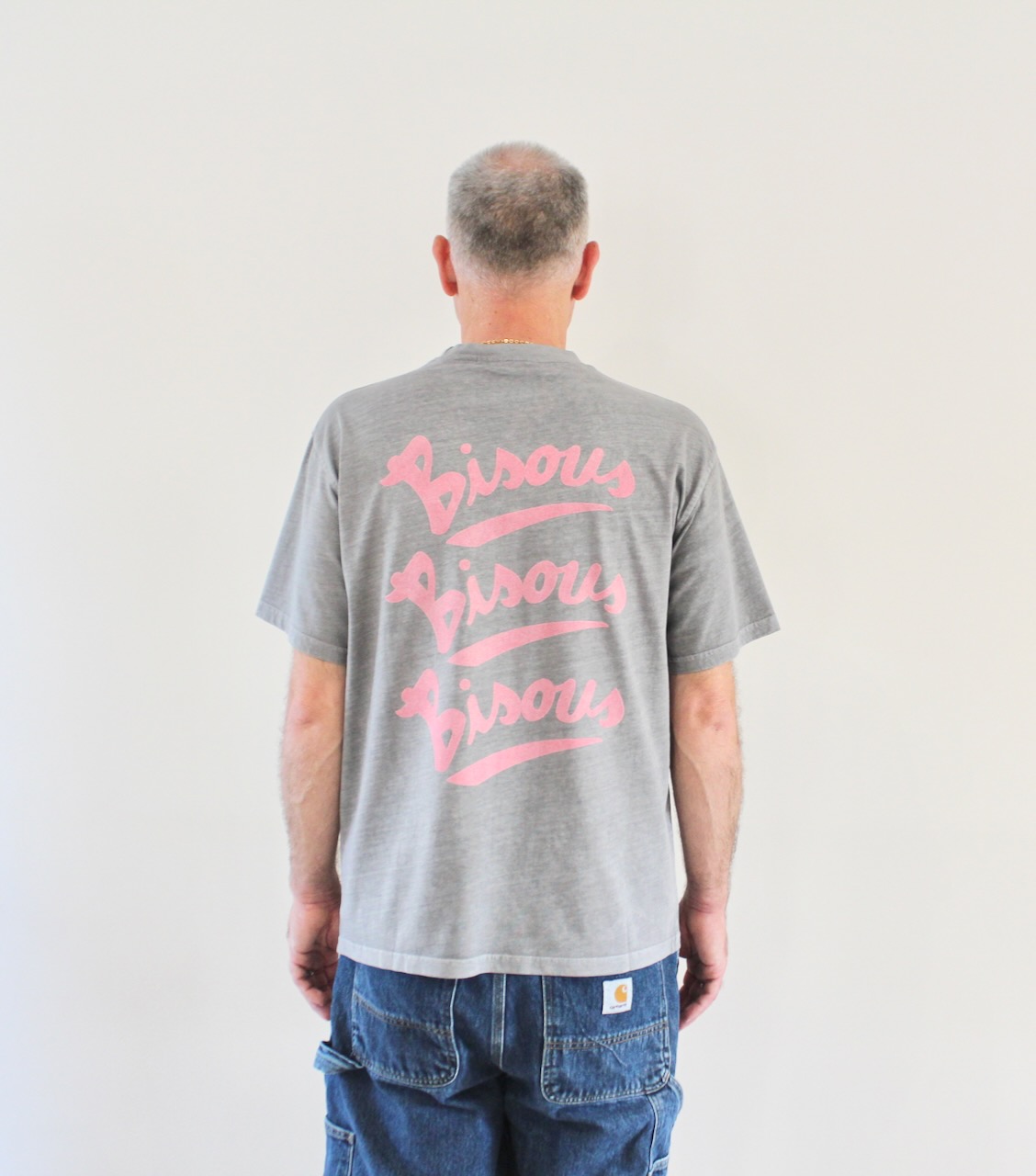 Bisous T-shirt Gianni Grey
