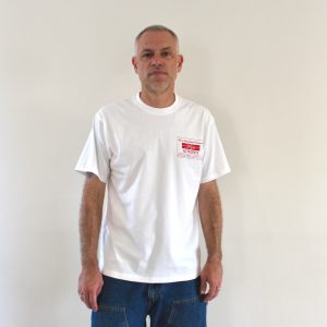 Bisous T-shirt Roll Star White