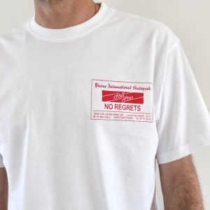 Bisous T-shirt Roll Star White