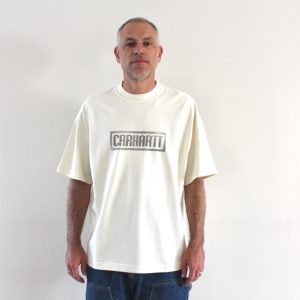 Carhartt Wip Bricky Man T-shirt Wax Stone Dyed