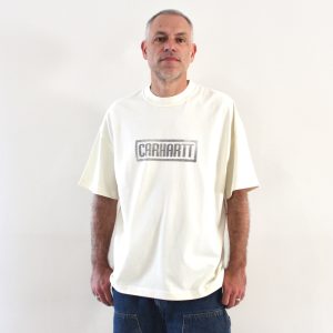 Carhartt Wip Bricky Man T-shirt Wax Stone Dyed