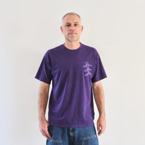 Bisous T-shirt Cigarette Purple