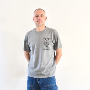 Bisous T-shirt Call If You Dare Grey