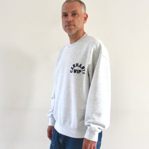 Carhartt Wip Arch Script Sweat Ash Heather