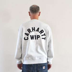 Carhartt Wip Arch Script Sweat Ash Heather
