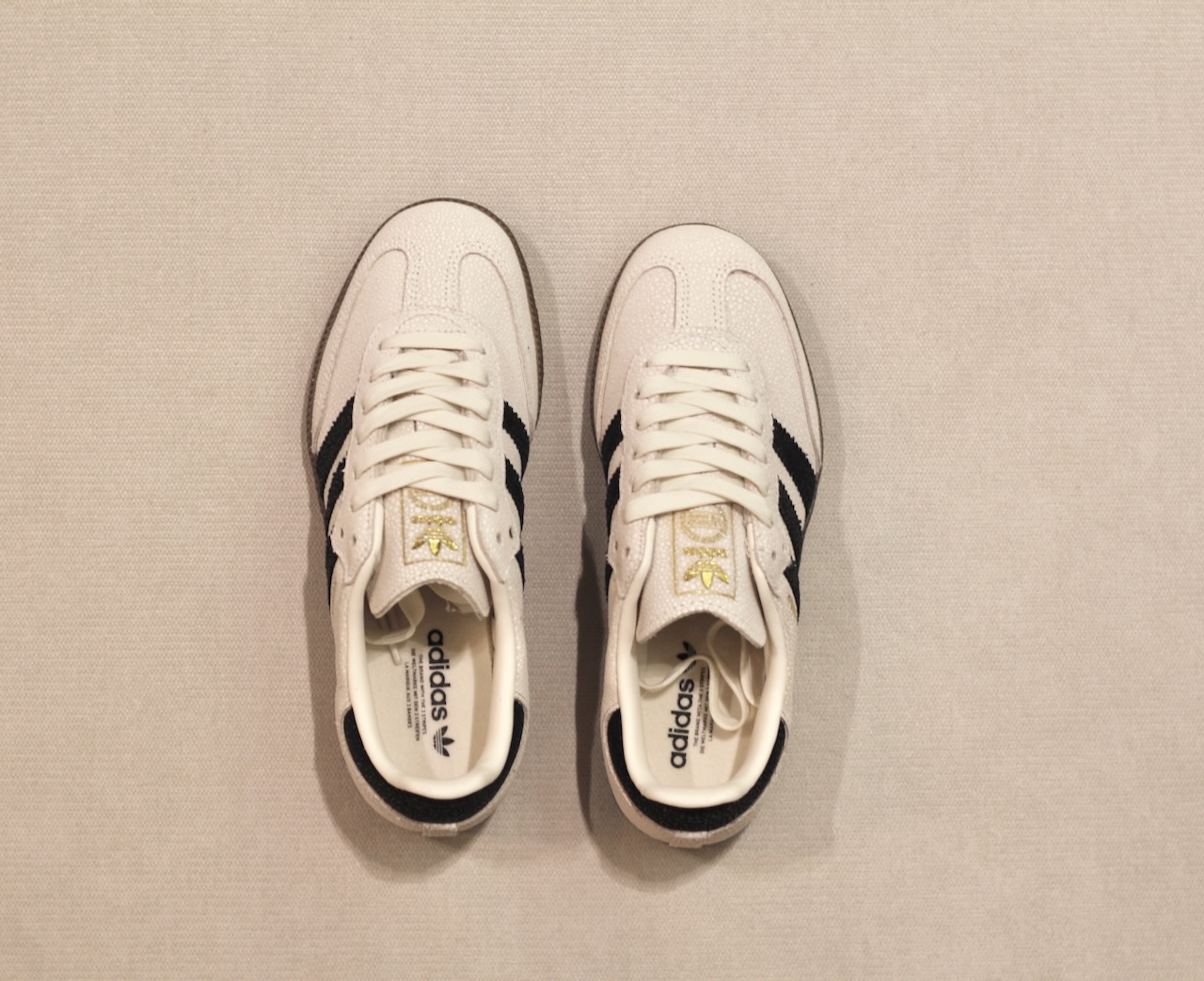 adidas Samba OG Cloud White Core Black Gum Caviar