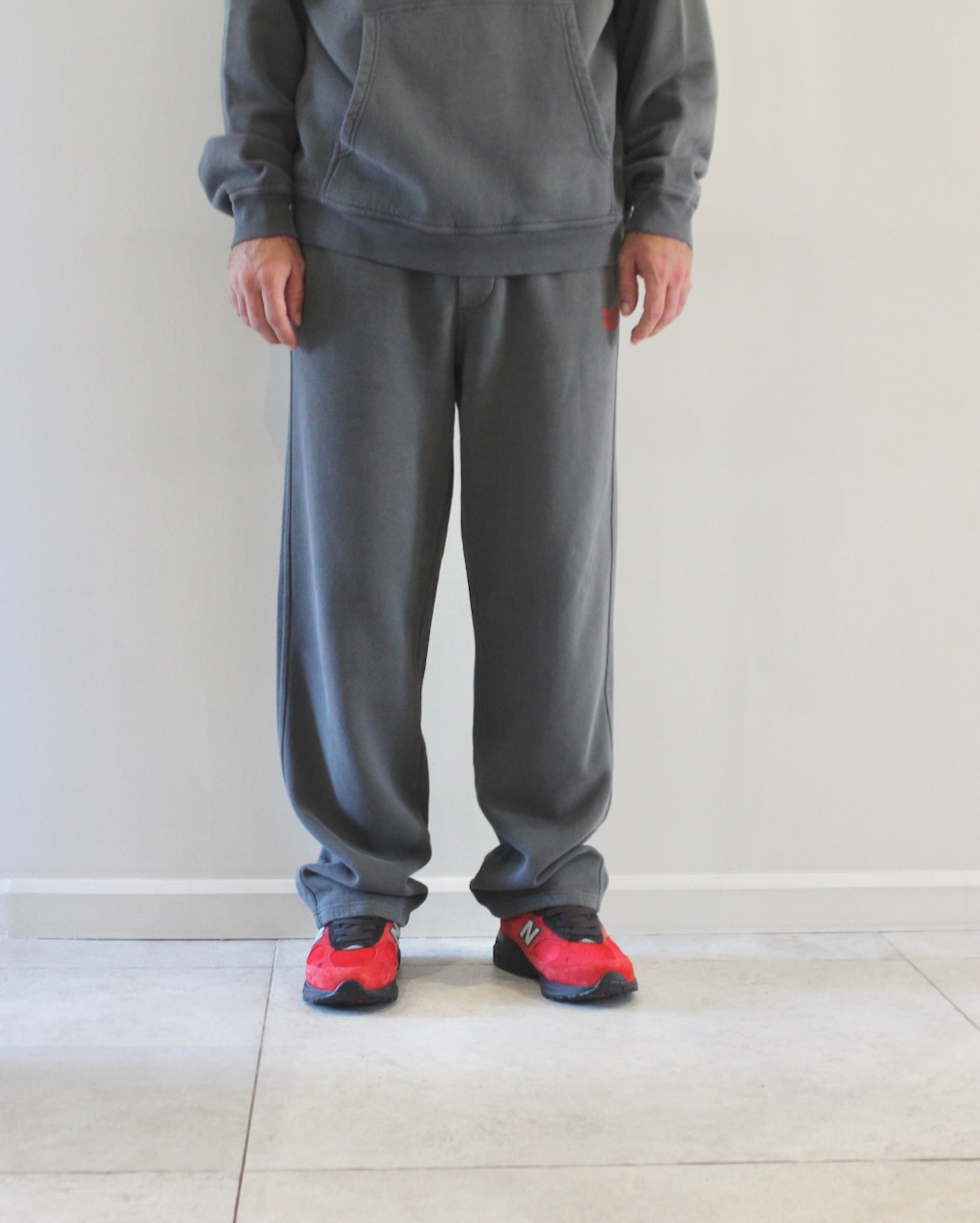 AMV Plizzy Jogging Cendre Vintage