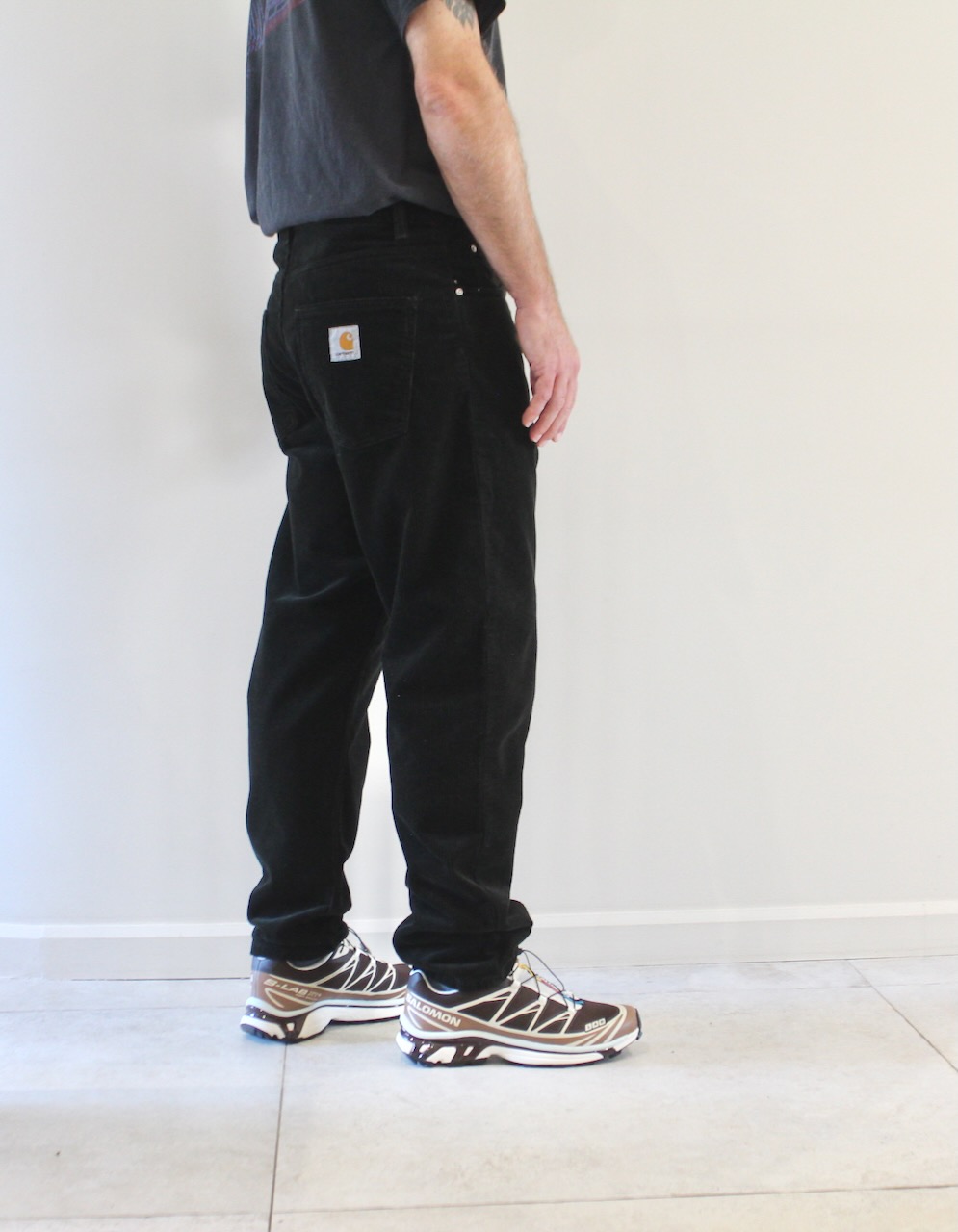 Carhartt Wip Newel Pant Raven Corduroy