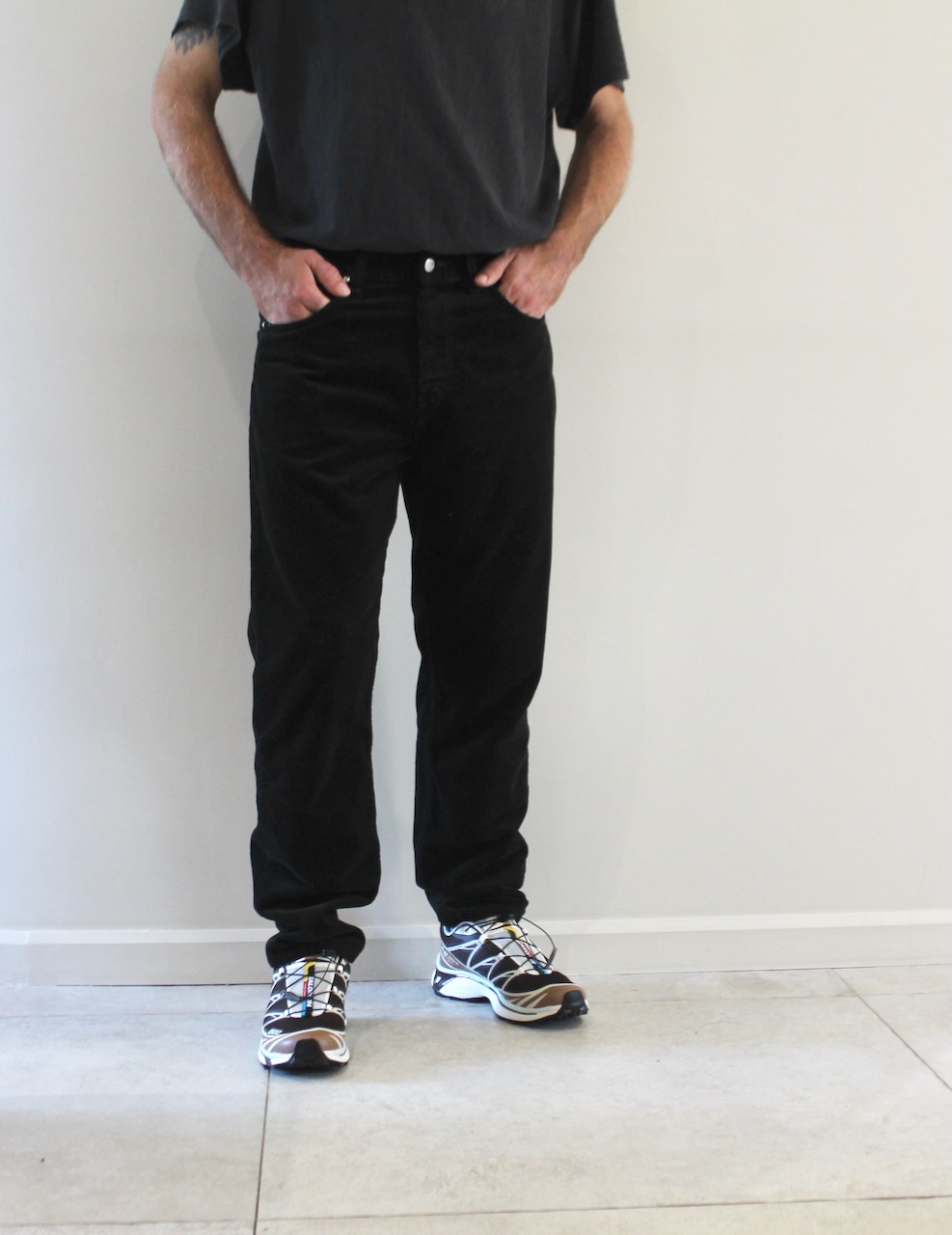 Carhartt Wip Newel Pant Raven Corduroy