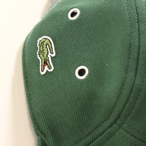 Lacoste Casquette Girolle Vert Crocodile