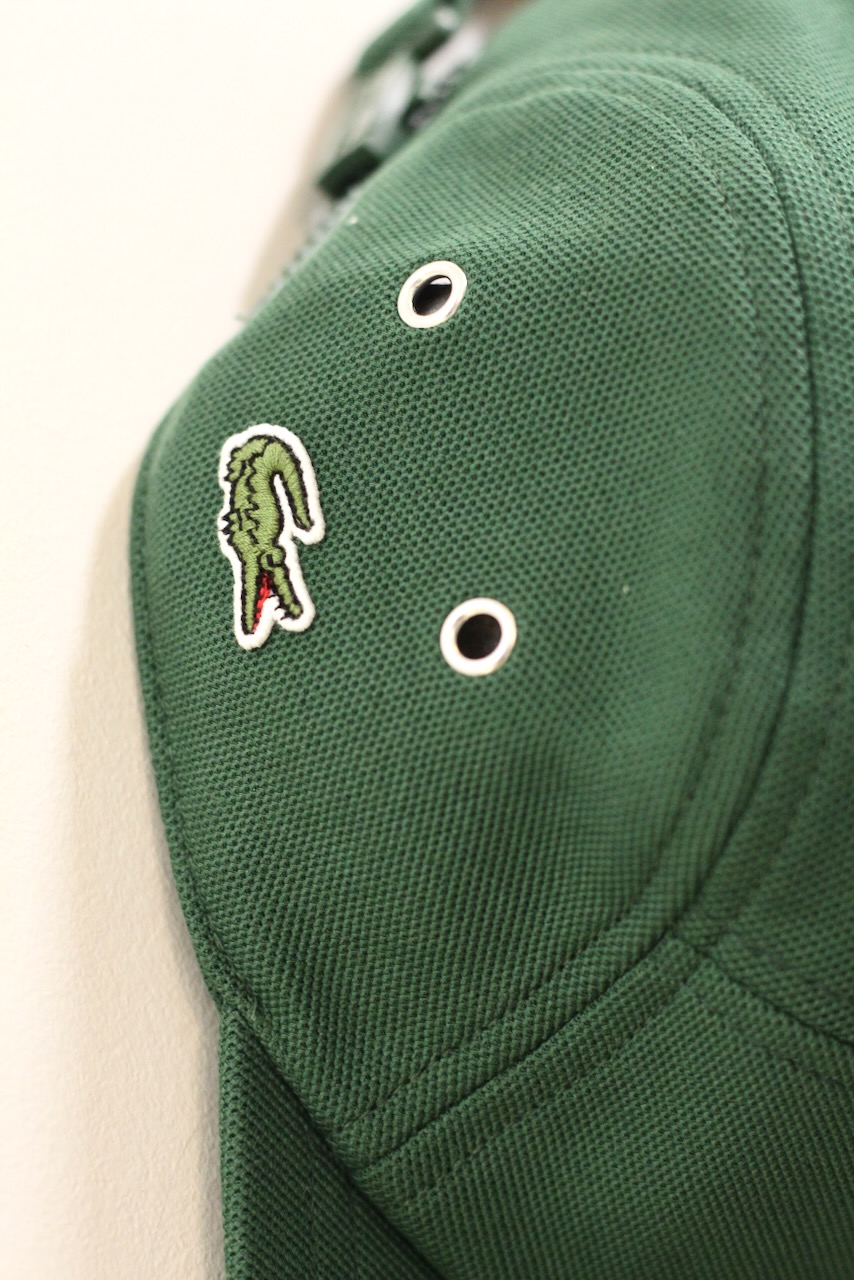 Lacoste Casquette Girolle Vert Crocodile