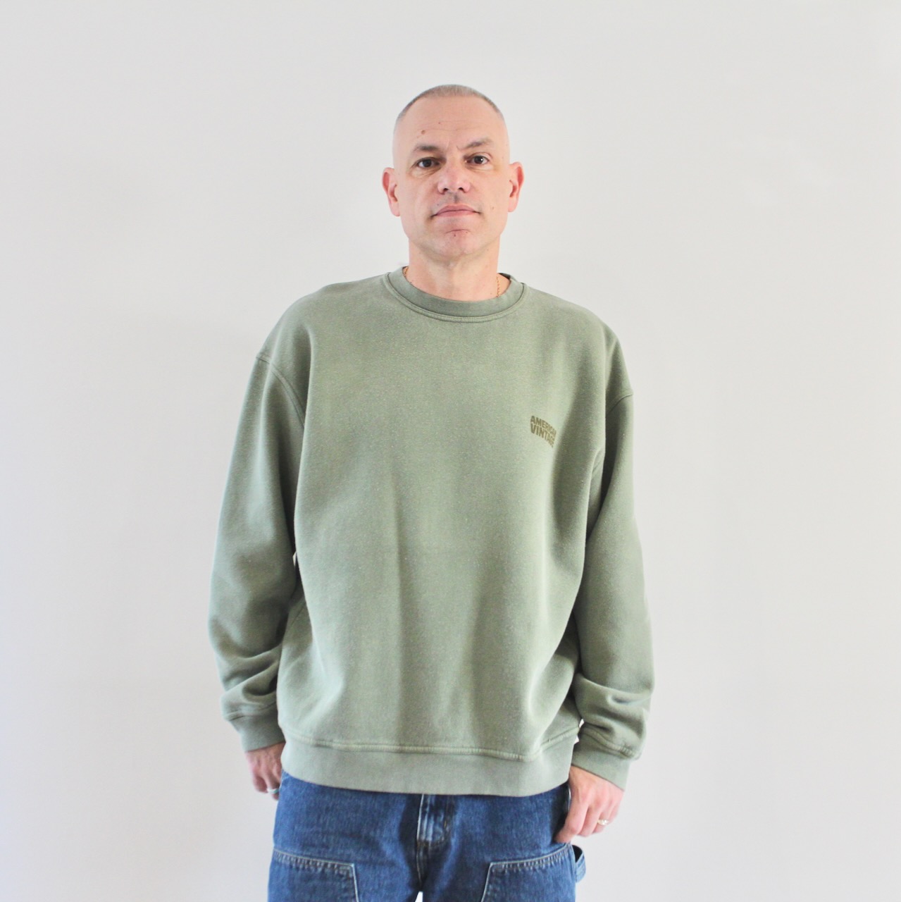 AMV Plizzy Crewneck Pistou Vintage
