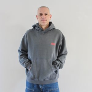 AMV Plizzy Hoodie Cendre Vintage