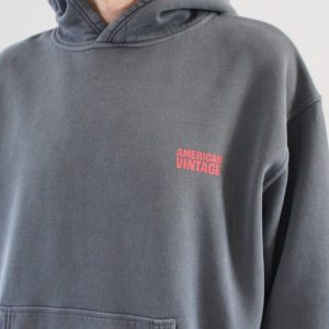 AMV Plizzy Hoodie Cendre Vintage