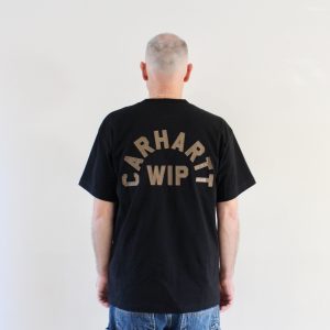 Carhartt Wip Arch Script T-shirt Black Wip H Brown