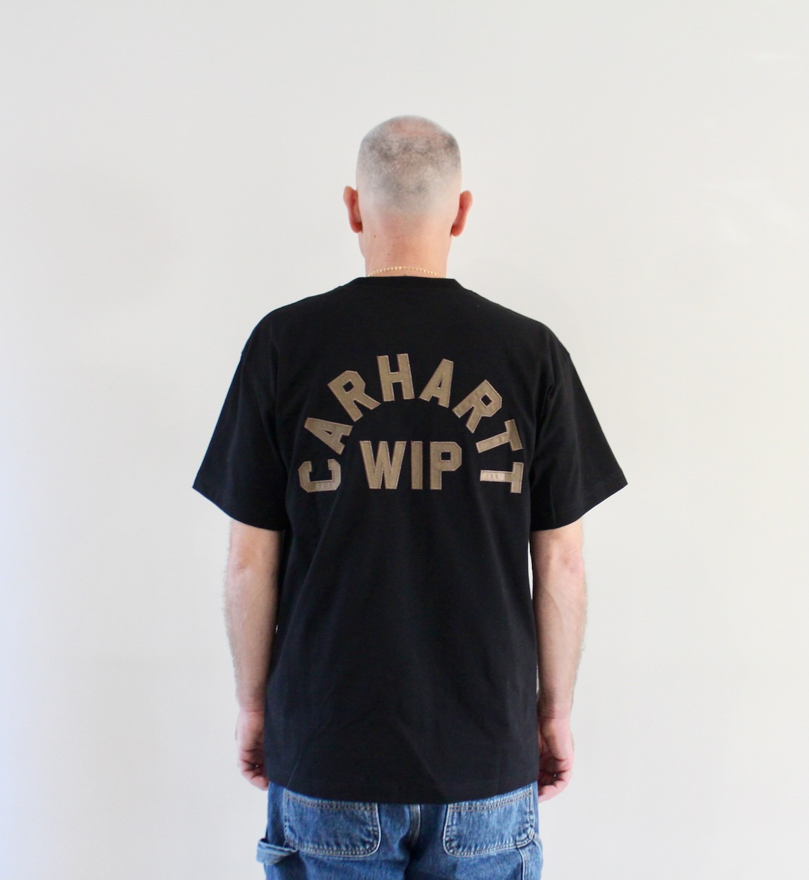 Carhartt Wip Arch Script T-shirt Black Wip H Brown
