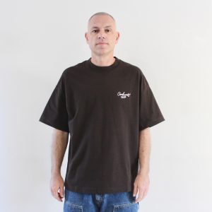 Carhartt Wip Signature Script T-shirt Tobacco Natural
