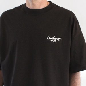Carhartt Wip Signature Script T-shirt Tobacco Natural