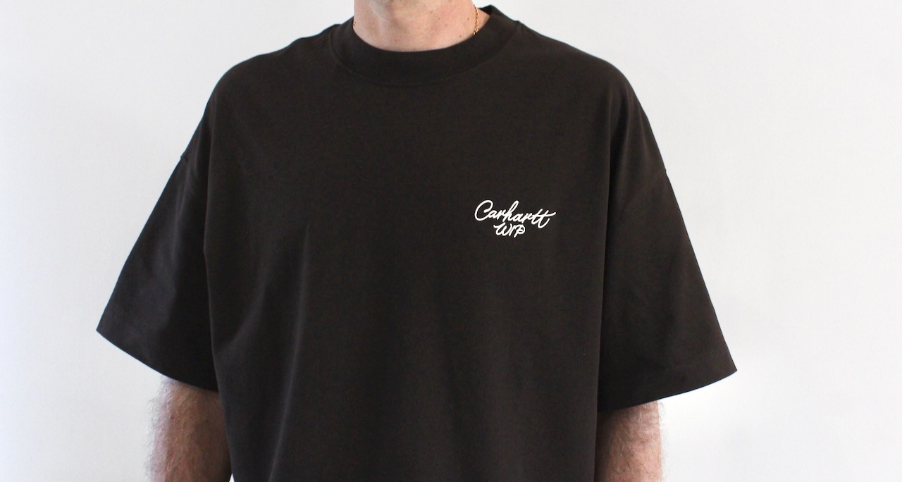 Carhartt Wip Signature Script T-shirt Tobacco Natural