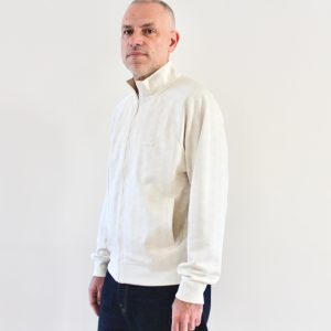 Lacoste Veste Survet Monogramme Farine Beige
