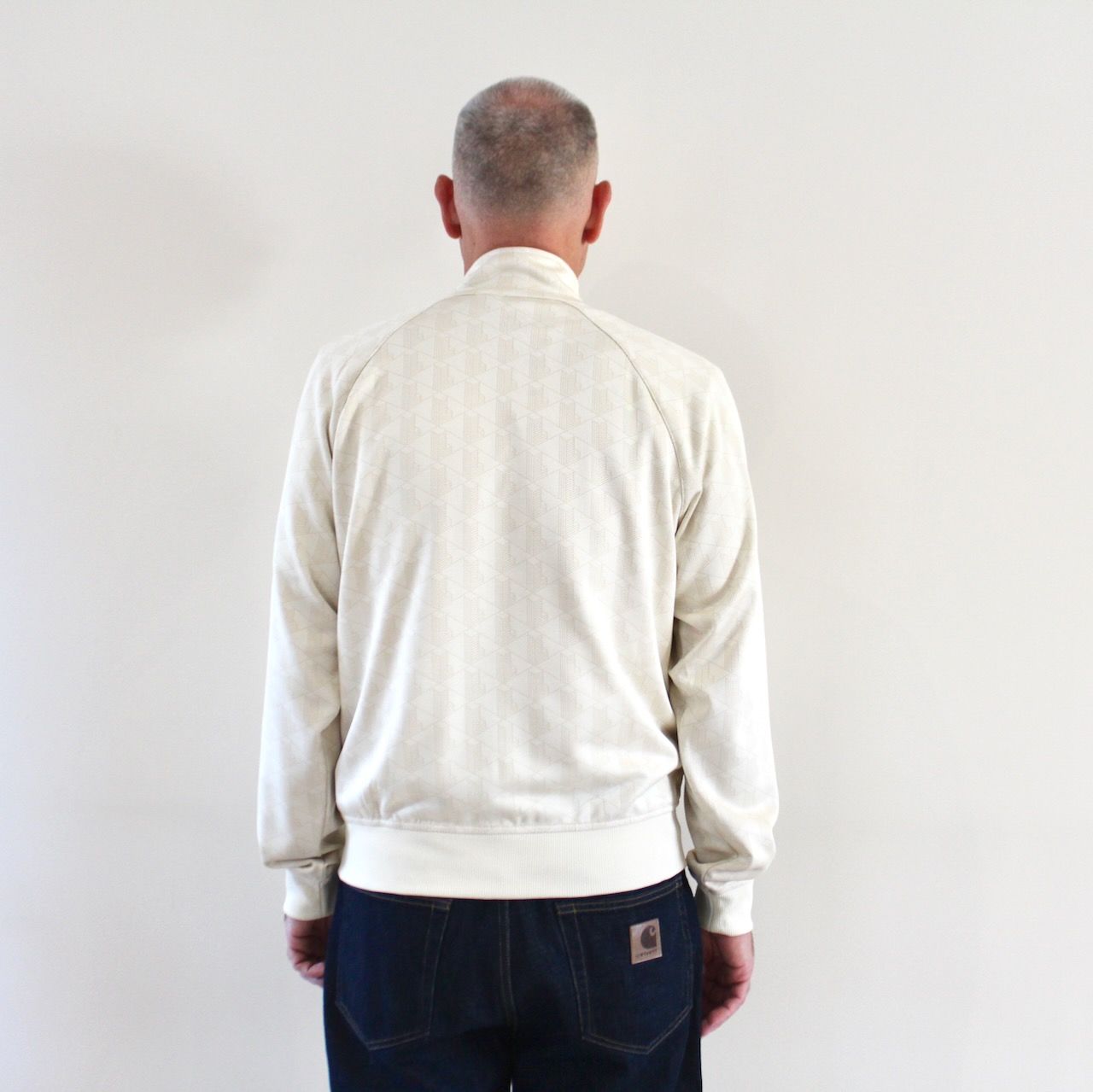 Lacoste Veste Survet Monogramme Farine Beige