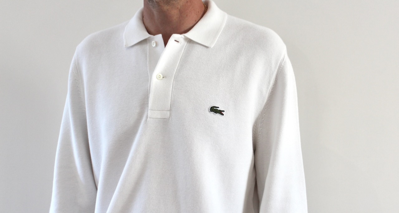 Lacoste Polo Maille Manches Longues Sweaters Blanc