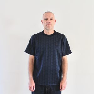 Lacoste Tee-shirt Monogramme Bleu Marine
