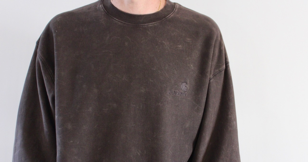 Carhartt Wip Lambert Sweat Tobacco Moon Wash