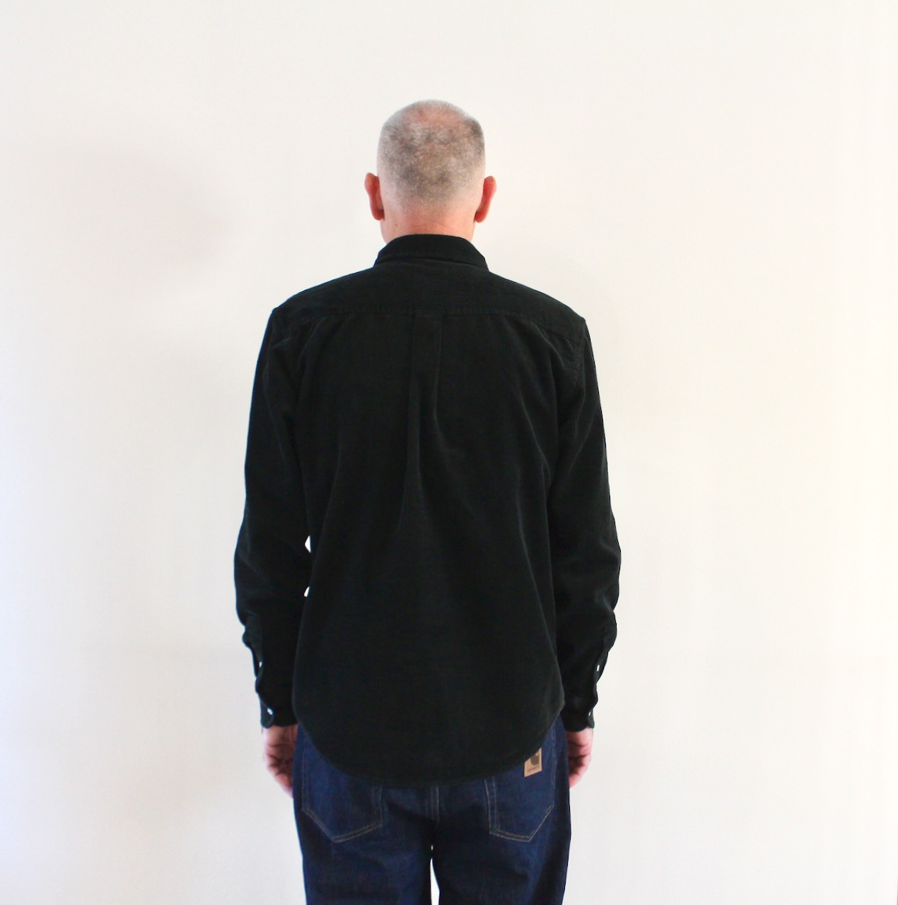 Carhartt Wip Madison Corduroy Shirt Raven