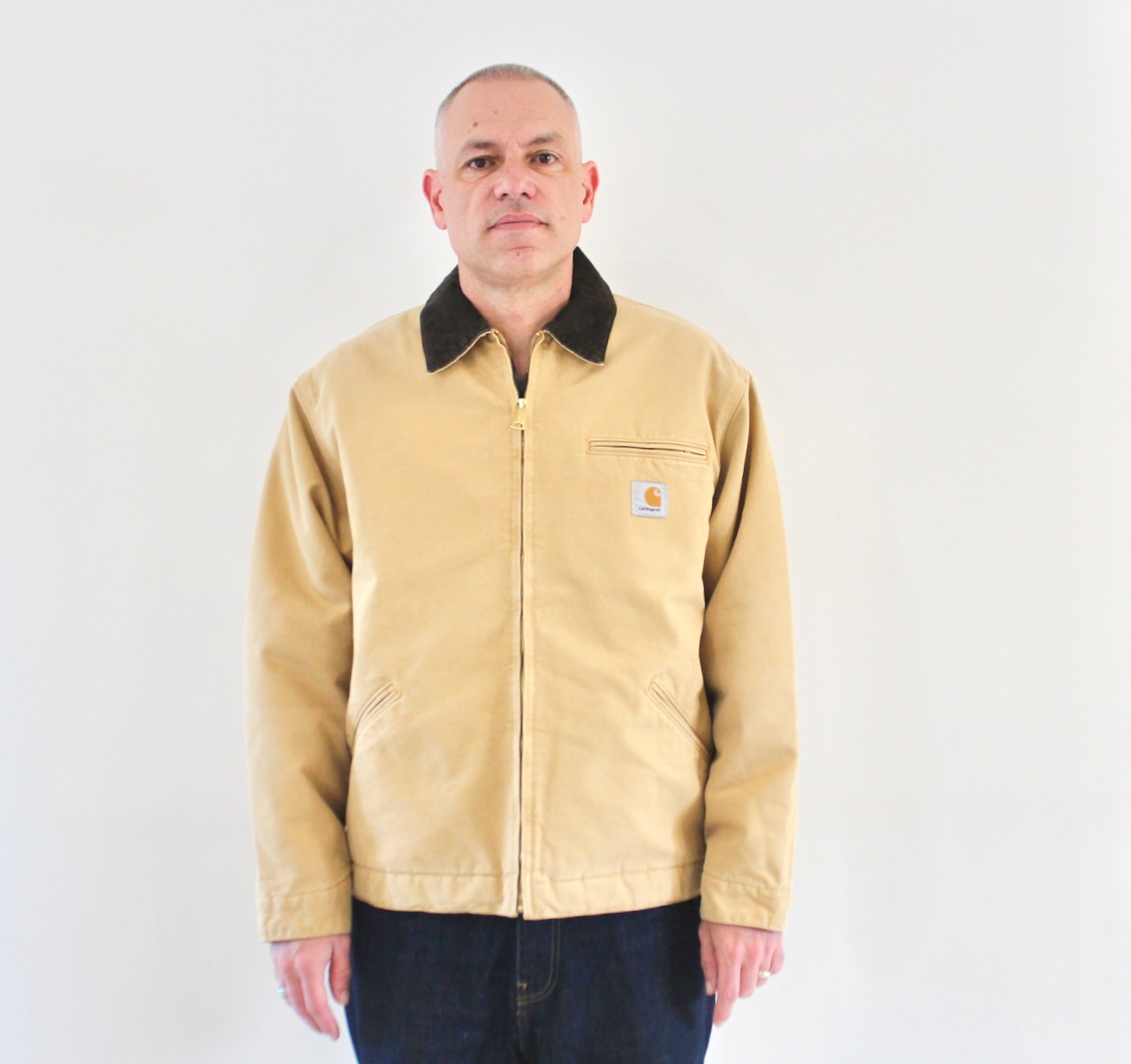 Carhartt Wip OG Detroit Jacket WIP Dusty H Tobacco Stone